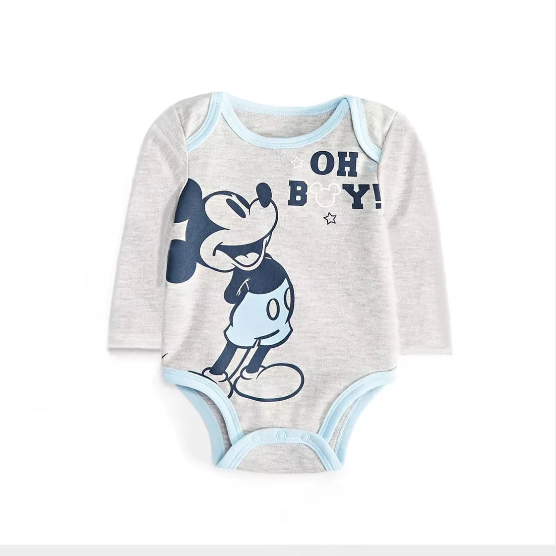 3Pcs Mickey Mouse Newborn Baby Rompers Baby Boy Jumpsuit Roupas Bebes Infant Clothes Summer Baby Bodysuits