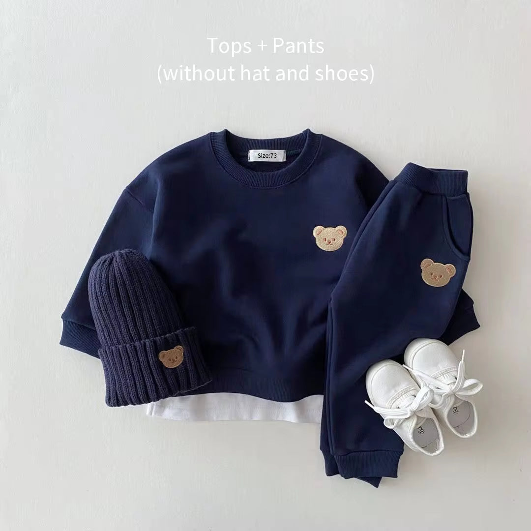 One-Piece Clothes Baby Girl Clothes Sets Newborn Baby Boy Long Sleeve Little Brother Romper Jumpsuit Baby Boy Clothes Set