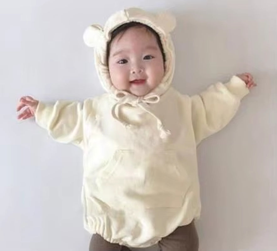 New Newborn Boys Girls Corduroy Jumpsuits Clothes Spring Autumn Baby Boys Girls Rompers Long Sleeve Children Rompers 0-3Yrs