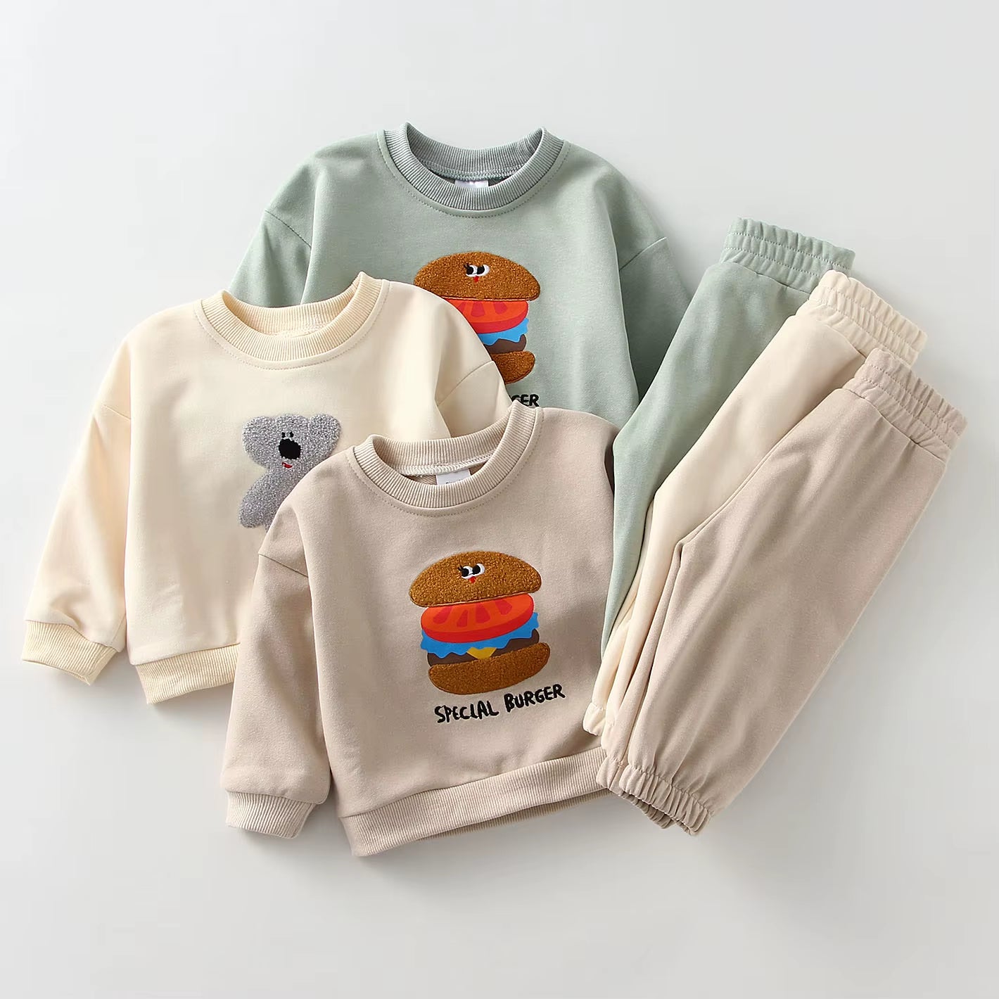 Baby Boy Clothes Sets Autumn Spring Embroidery Kids Sweatshirt Tops + Pant Outfits Baby Cotton Sweater Baby Sports Outfits